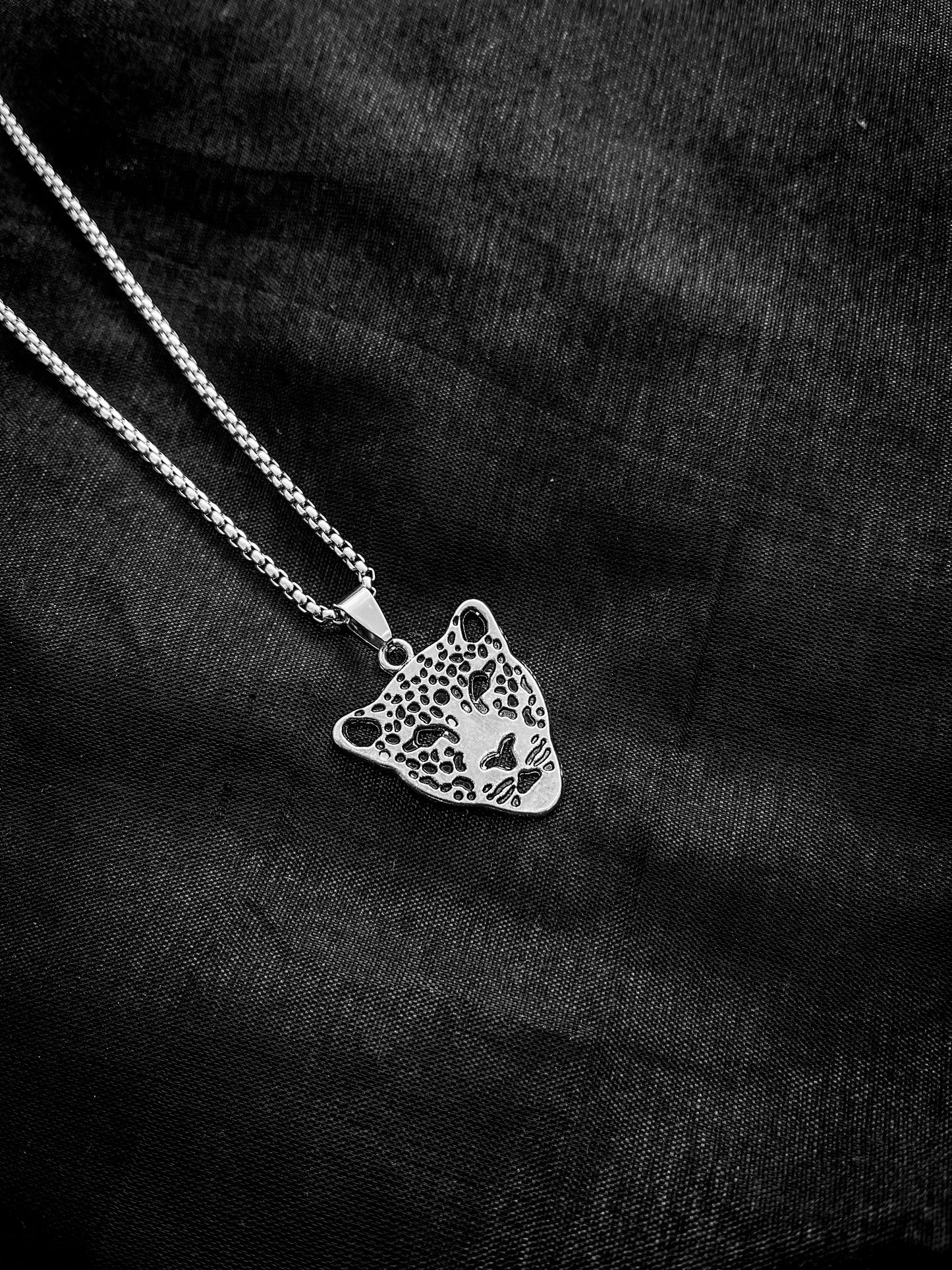 Cheetah silver chain