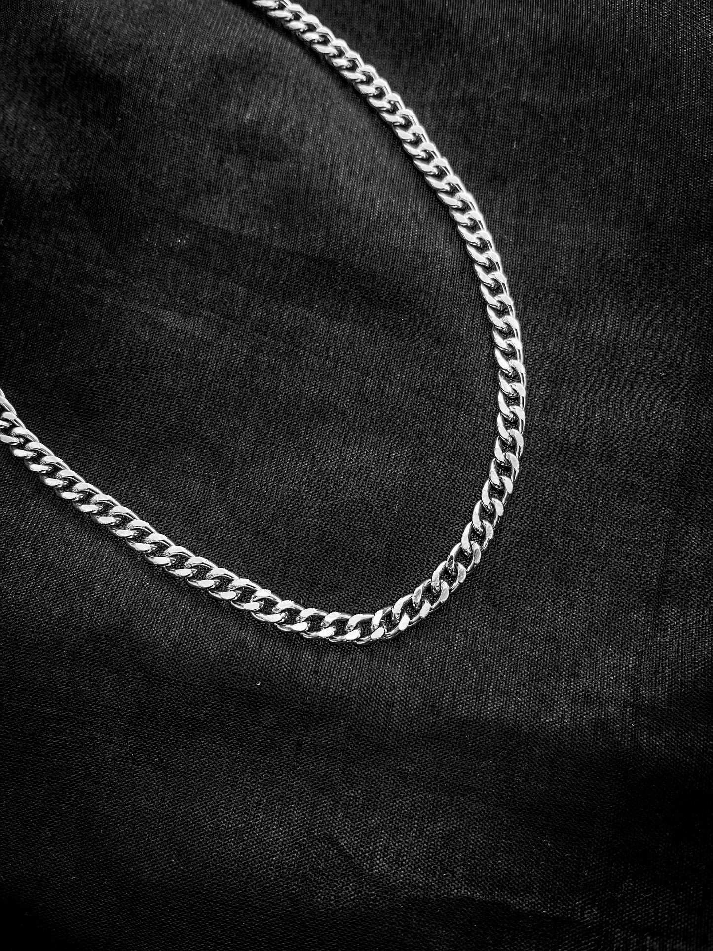 Silver stainless premium chain